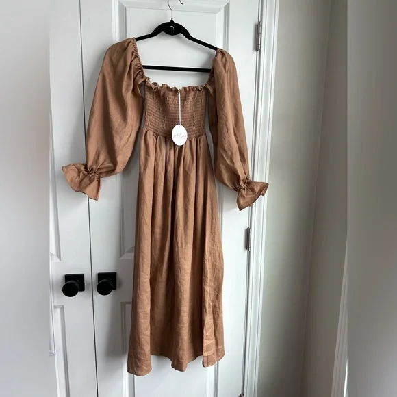 Petal & Pup | Dresses | Petal Pup Womens Linen Gabriella Dress Tan Nwt Size 2 | Poshmark Petal & Pup | Dresses | Petal Pup Womens Linen Gabriella Dress Tan Nwt Size 2 | Poshmark